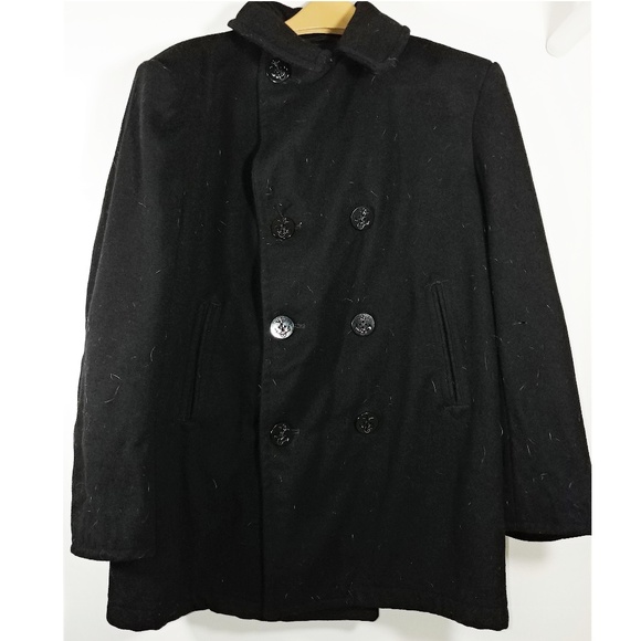 Sterlingwear Other - Sterlingwear Naval Black Woo Military Coat Sz 42R